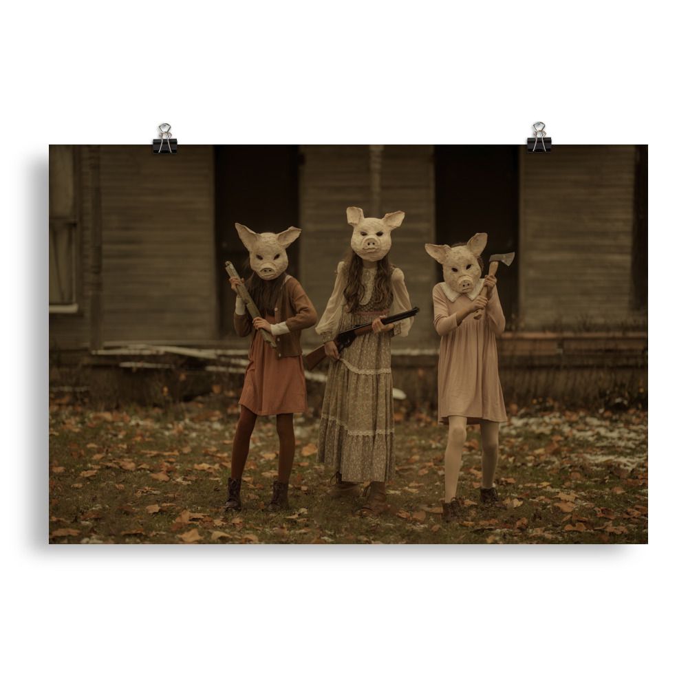 Trespass - Photo paper poster