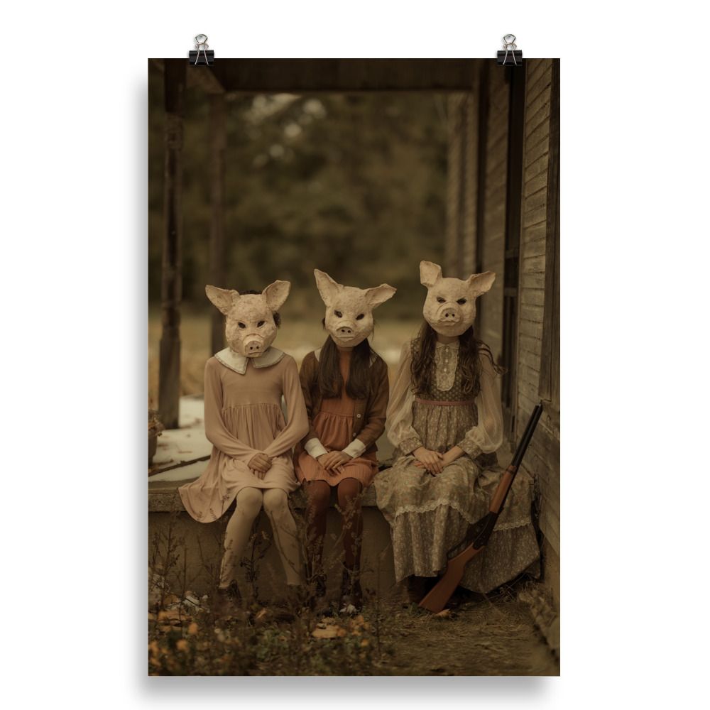 Waitin&#39; on the Wolf - Photo paper poster