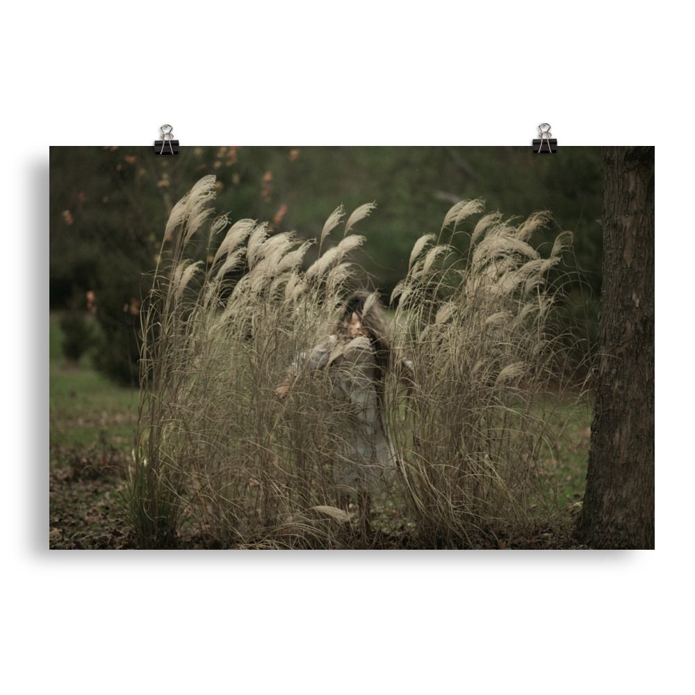 She Sees - Photo paper poster