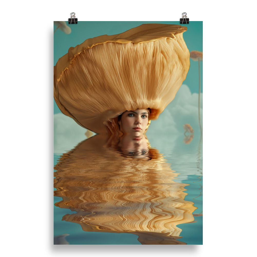 Sub Merge - Photo paper poster