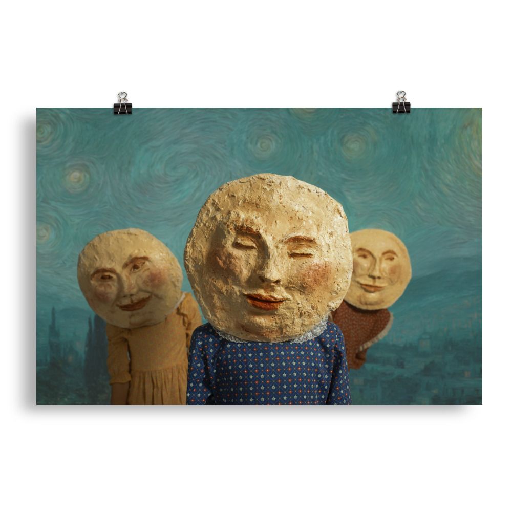 Eclipse - Photo paper poster