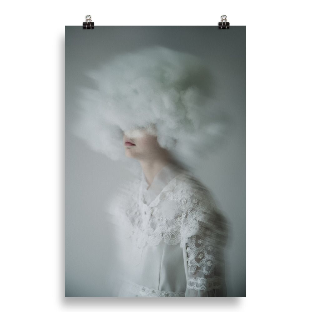 Lost in Thought - Photo paper poster