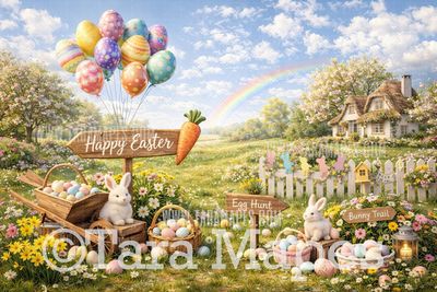 Easter Digital Background - Easter Digital  Backdrop