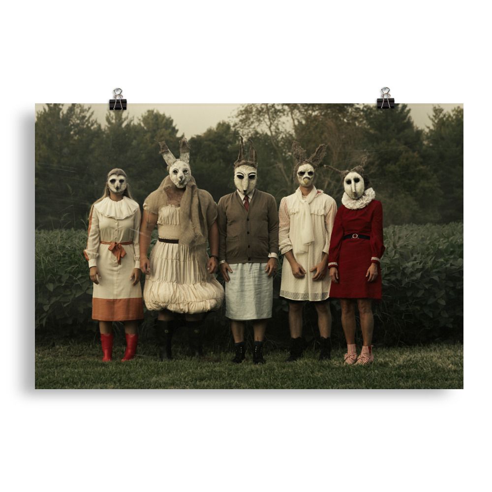 Family Portrait Photo paper poster