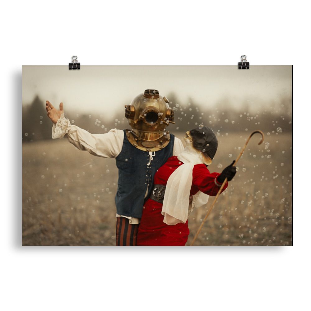 What a Catch! - Photo paper poster