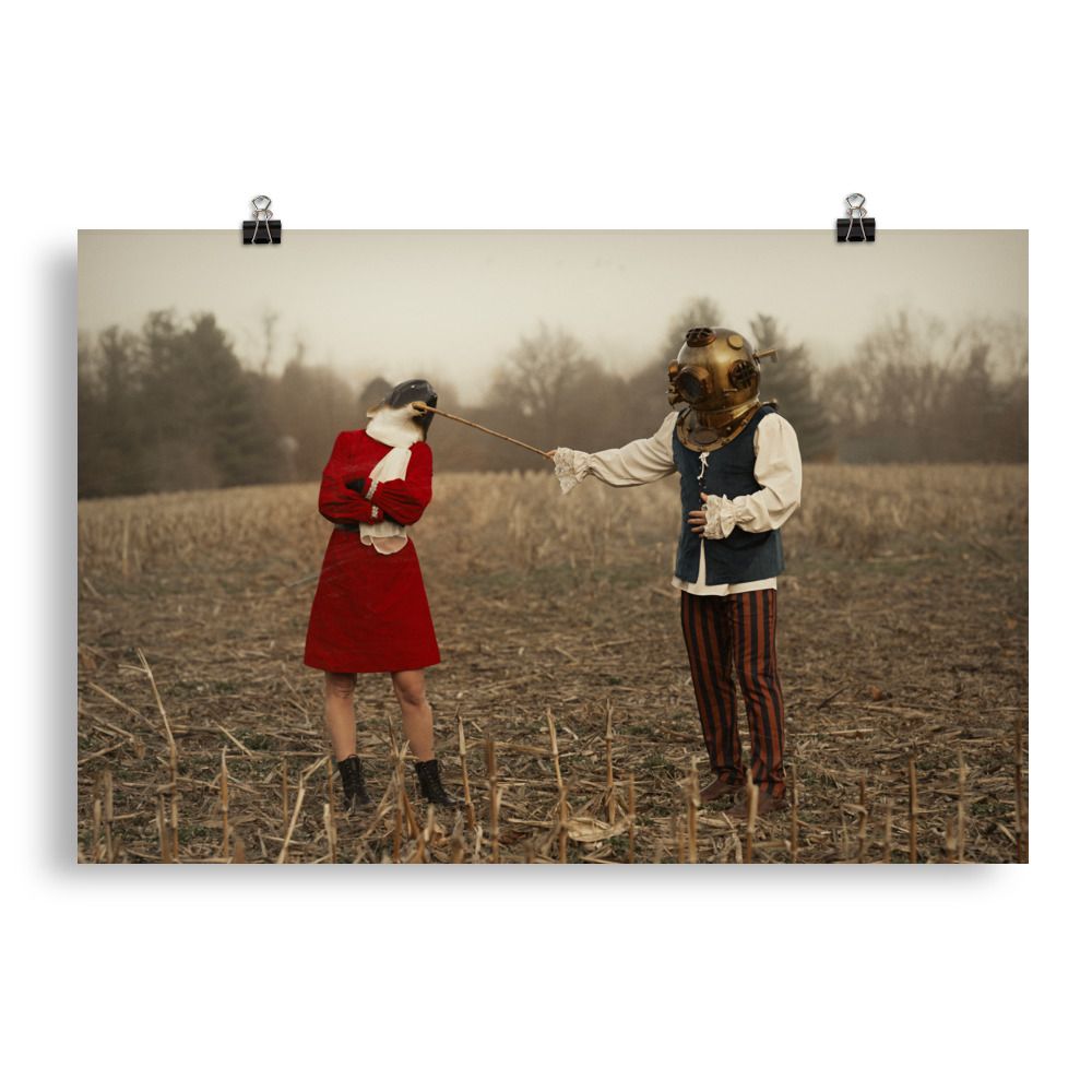 Hooked - Photo paper poster