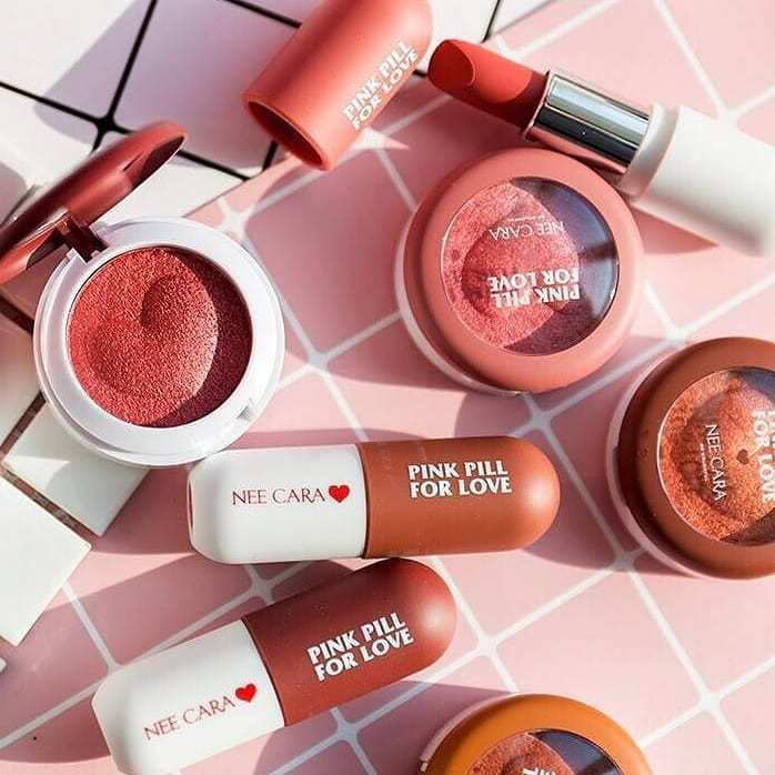NEE CARA &quot;EYESHADOW &amp; LIPSTICK MAKE UP KITS&quot; 💄😊