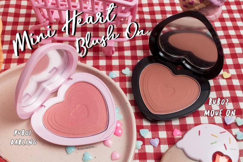 Mini Heart Blush On