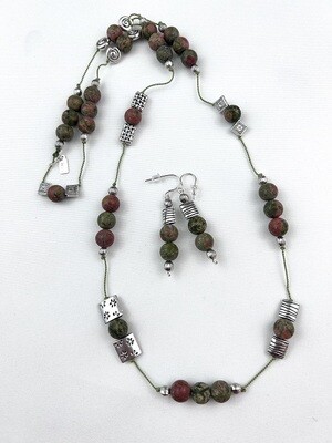 Unipet Necklace & Earring Set