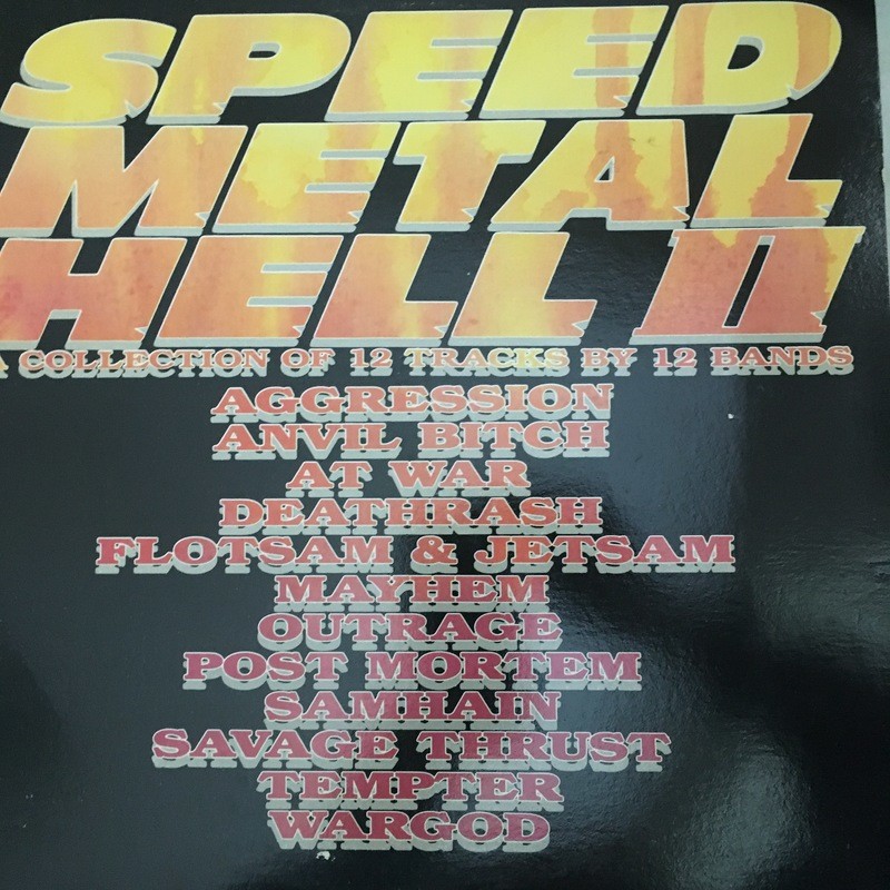 Speed Metal Hell II V/A LP VINYL , Rock Speed Thrash