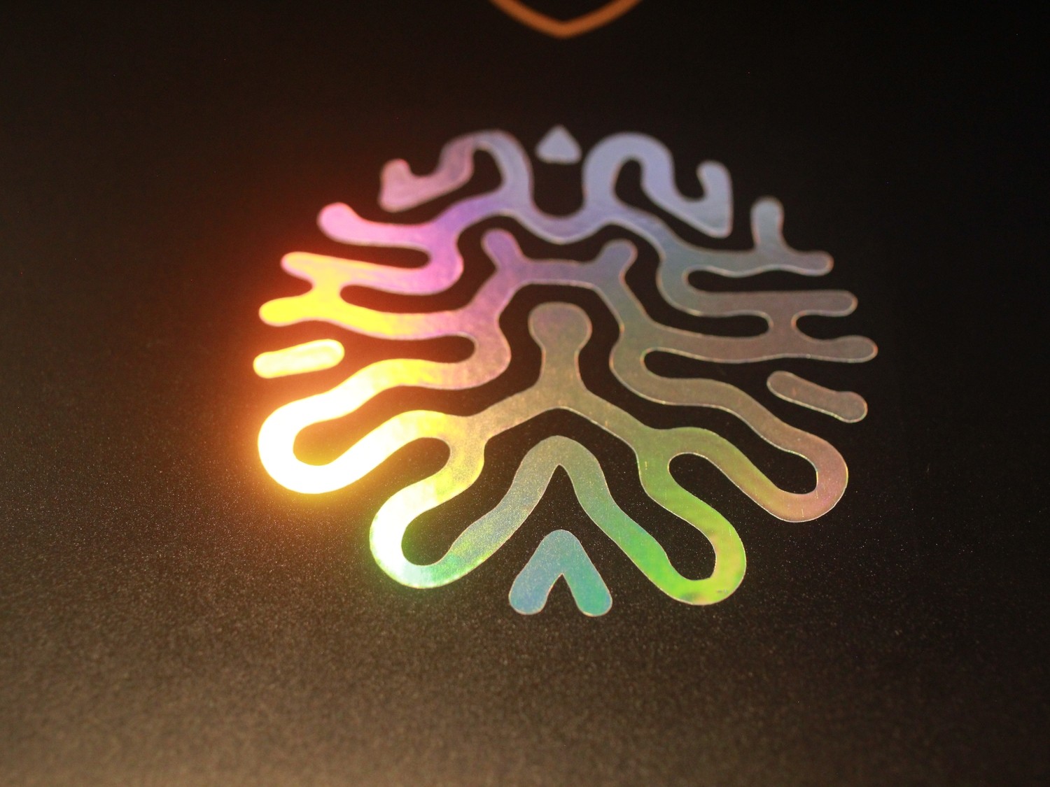 Hologram-Solid Vinyl decal