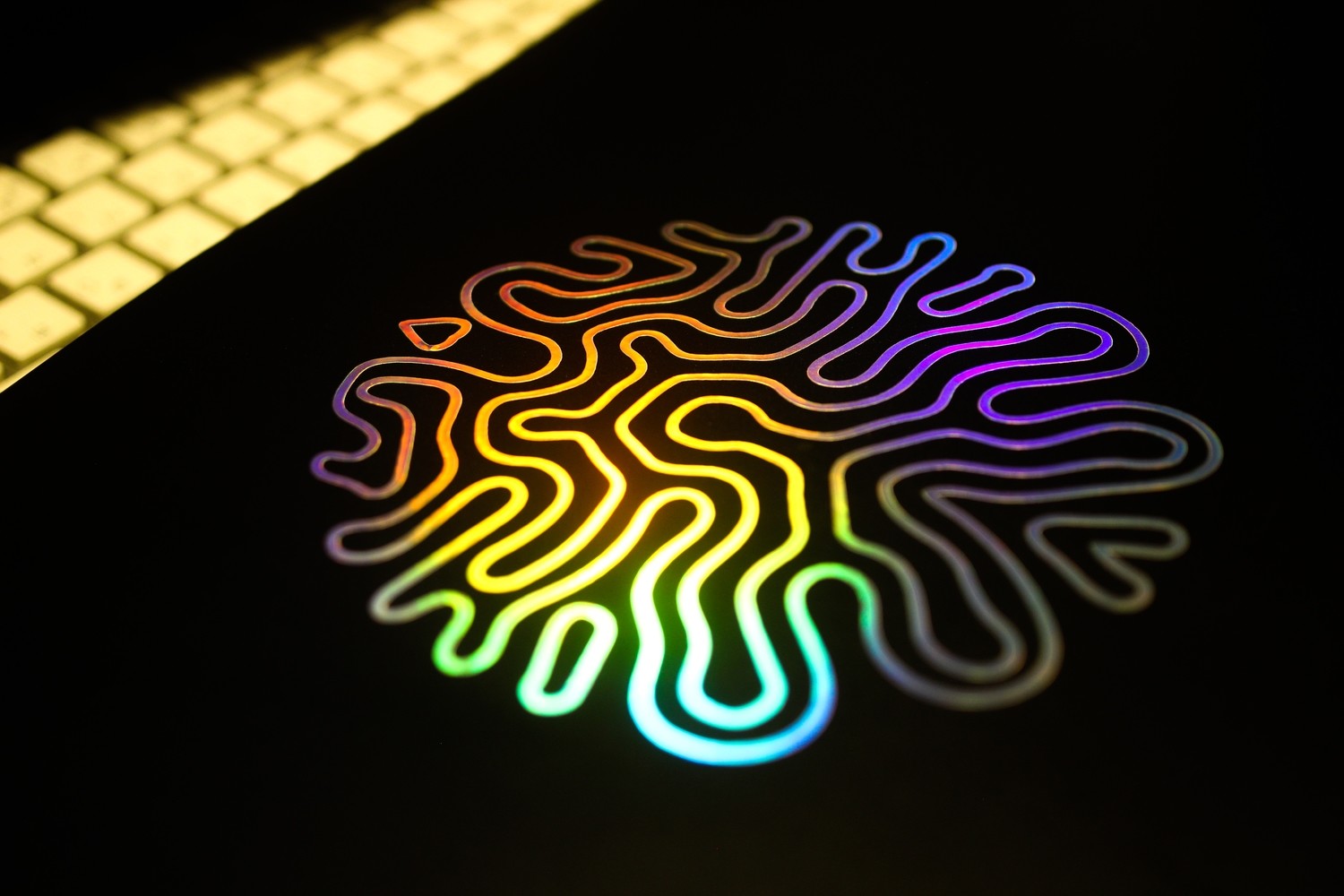 Hologram-Silhouette Vinyl decal