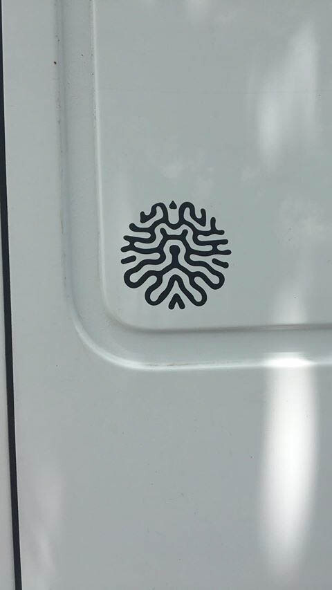 Matte black -Solid Vinyl sticker