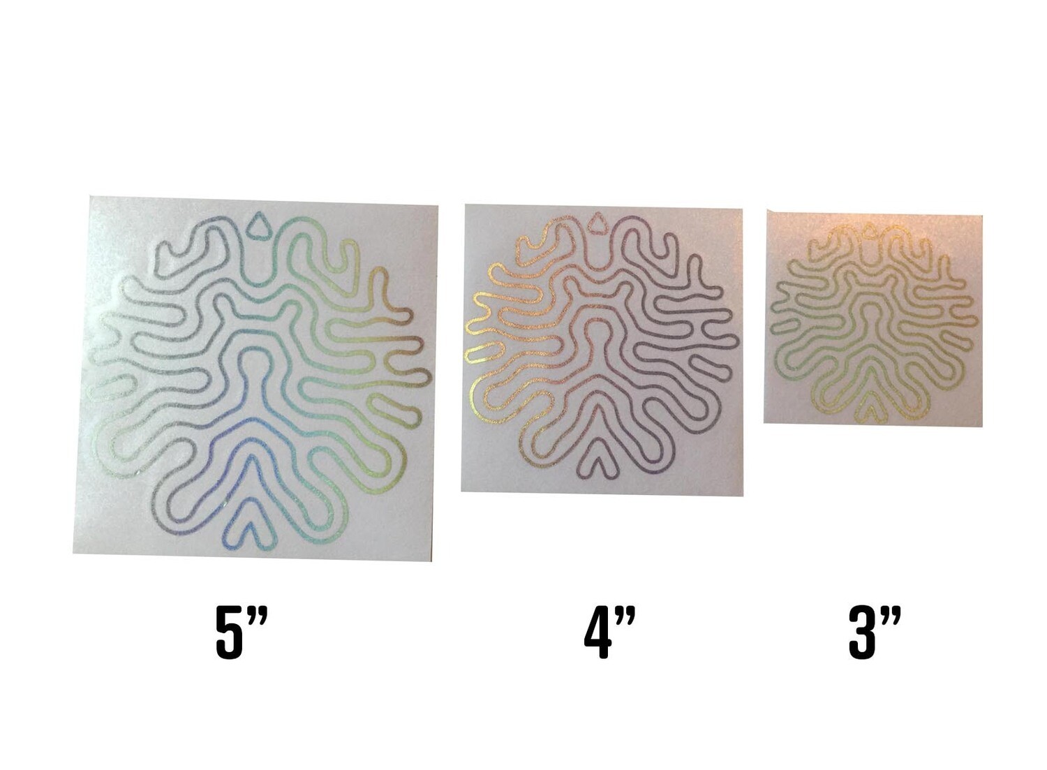 Hologram-Silhouette Vinyl decal
