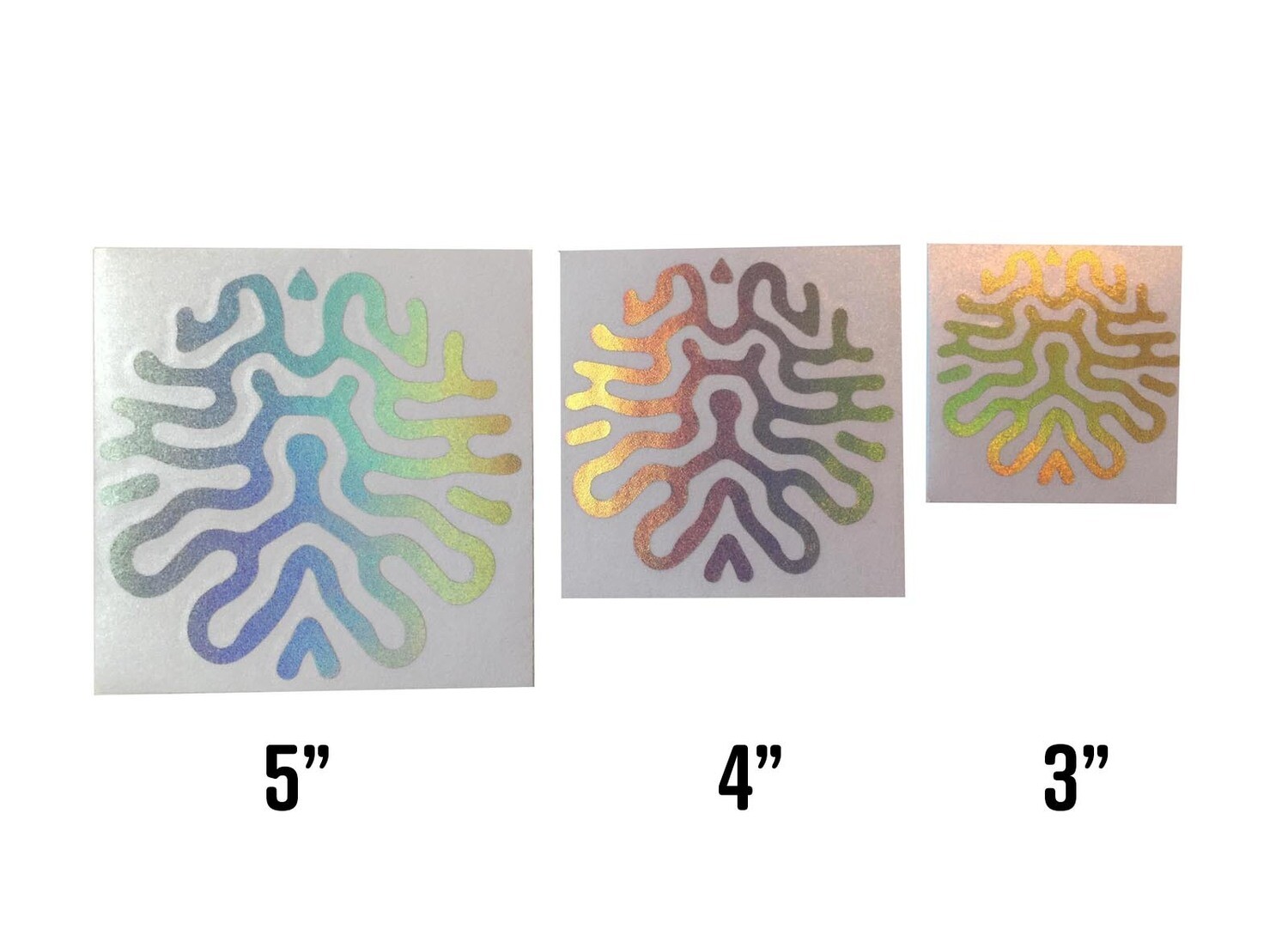 Hologram-Solid Vinyl decal