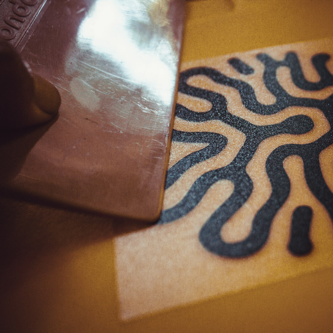 Matte black -Solid Vinyl sticker
