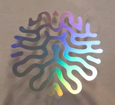 Hologram-Solid Vinyl decal
