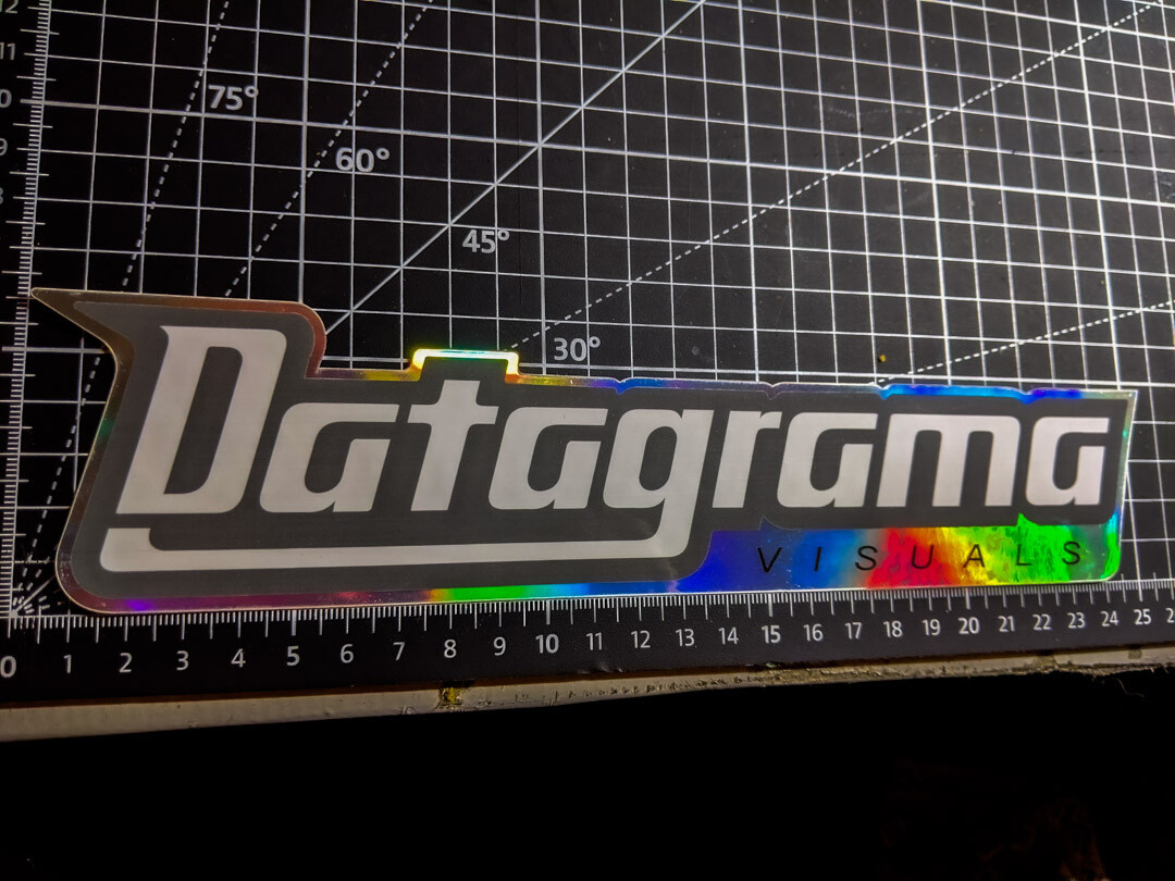Hologram sticker