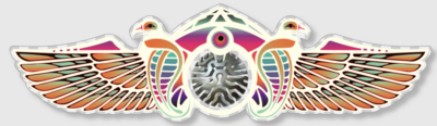 Totem sticker white 11