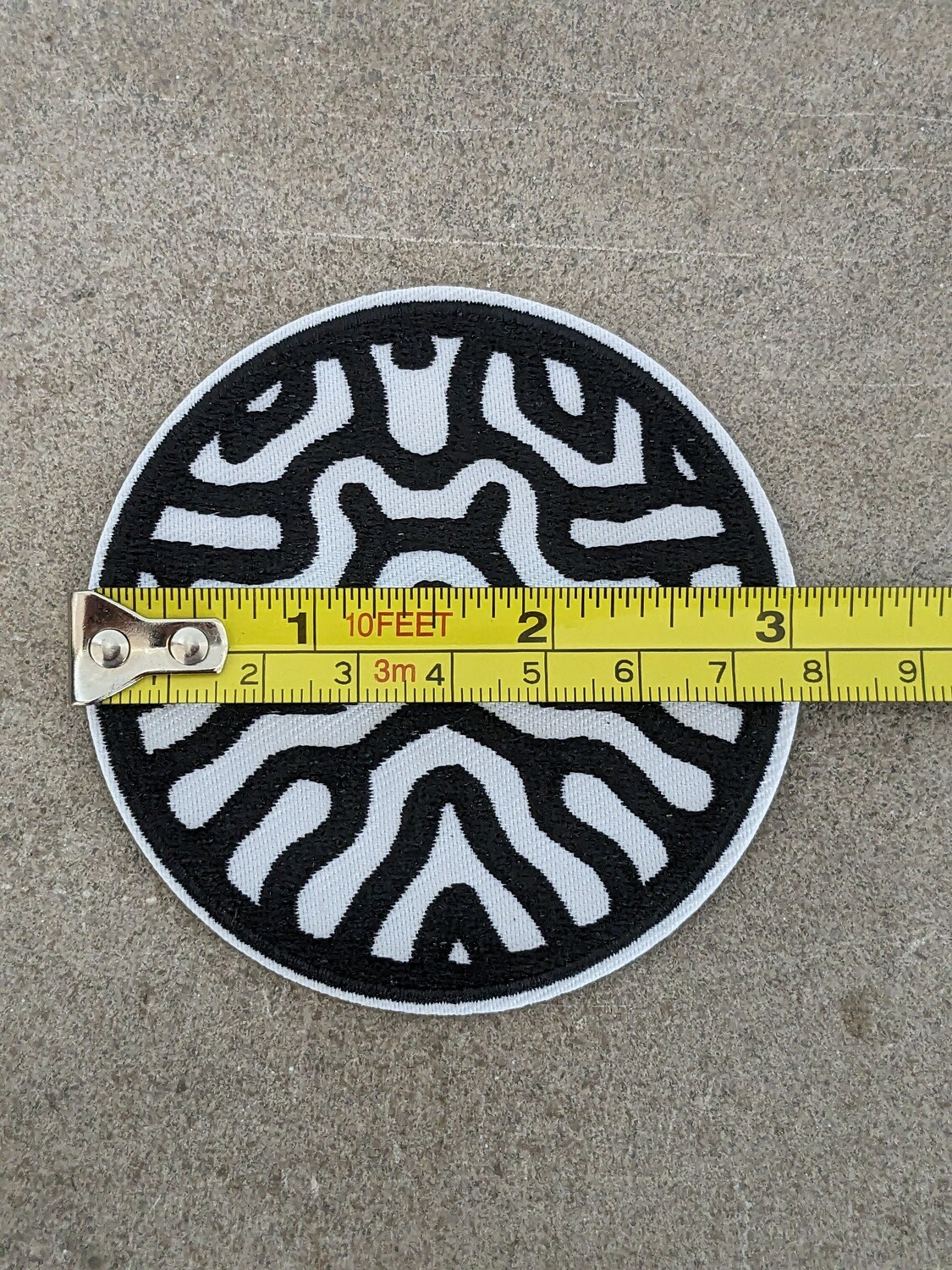 Embroidered Patch BW