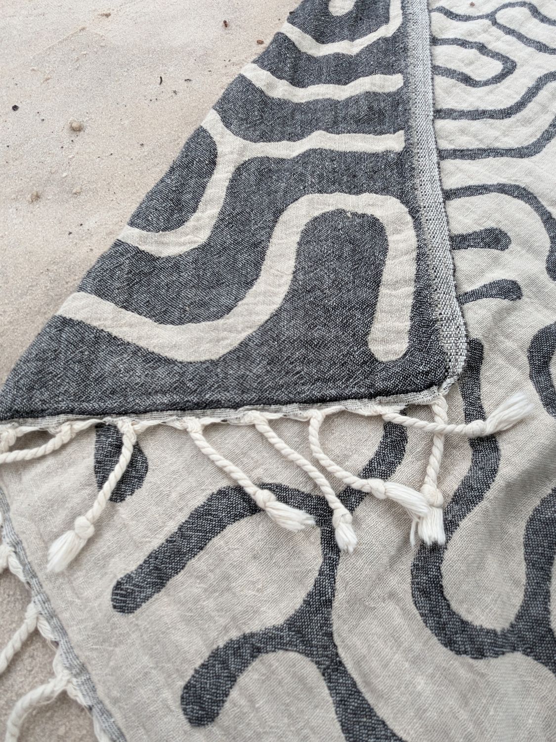 Turkish towel charcoals