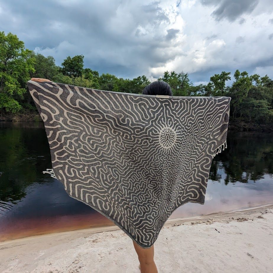 Turkish towel charcoals