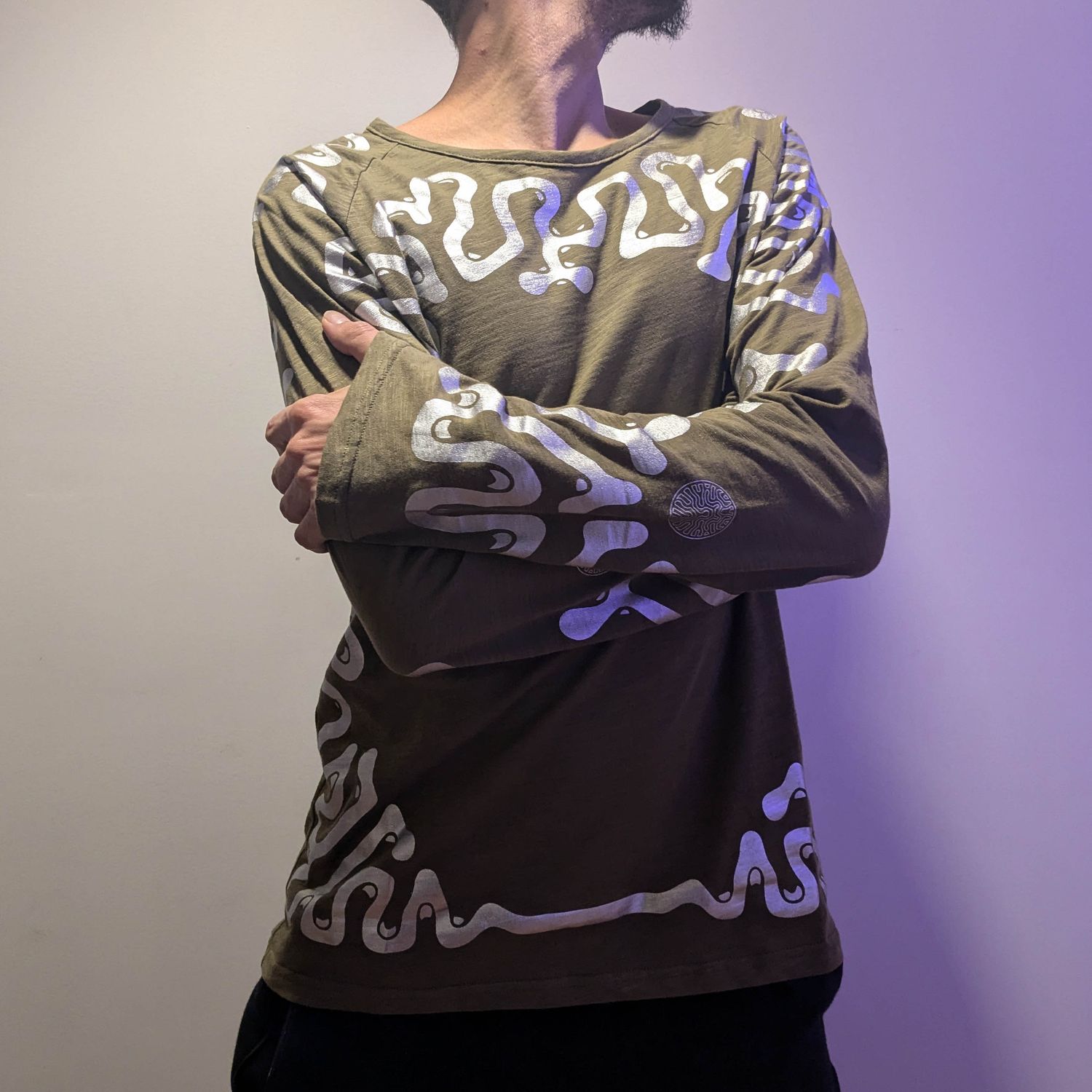 Bamboo Long sleeve t-shirts SIZE XL