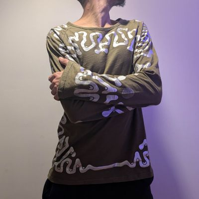 Bamboo Long sleeve t-shirts SIZE XL