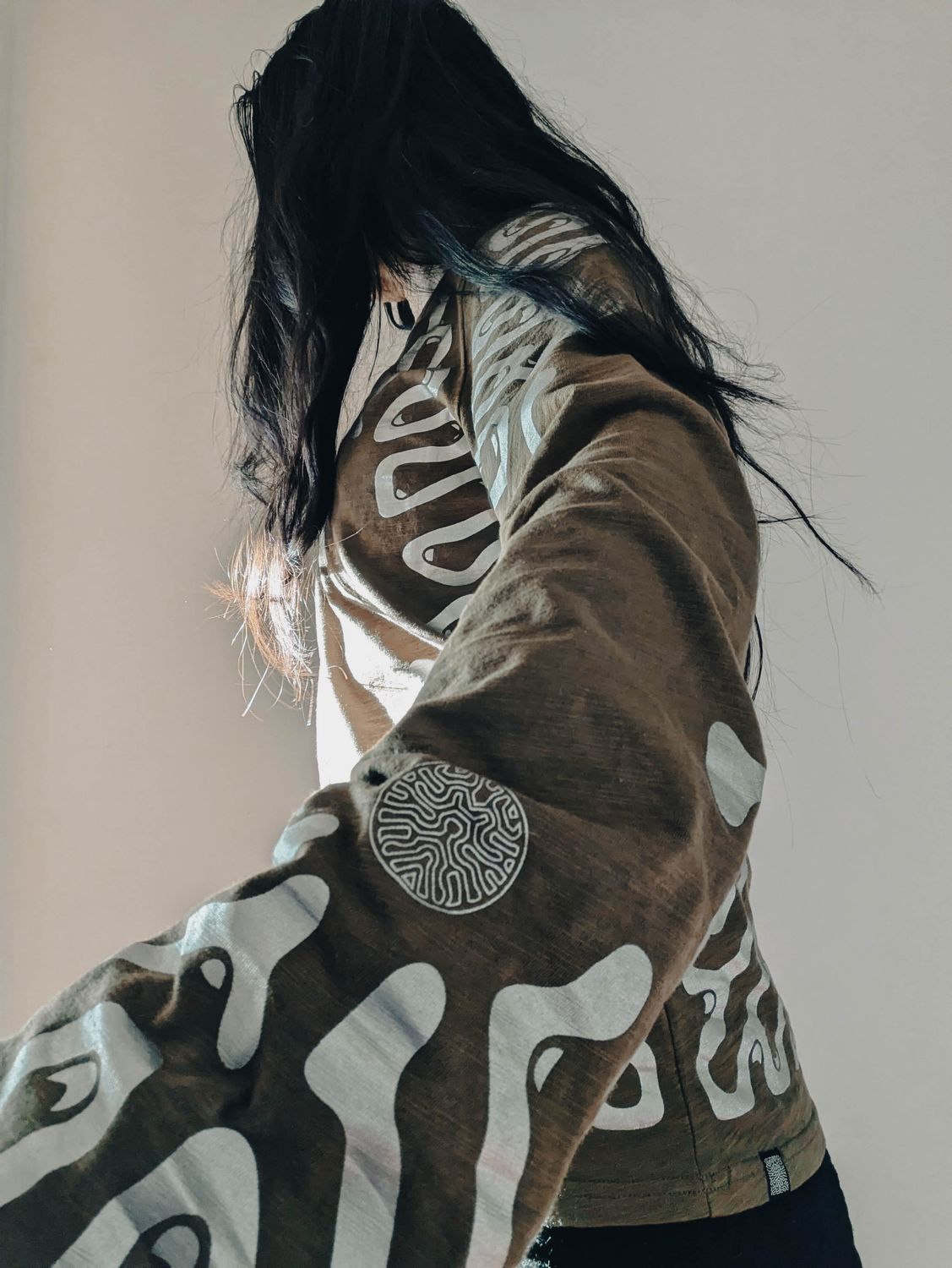 Bamboo Long sleeve t-shirts SIZE XL