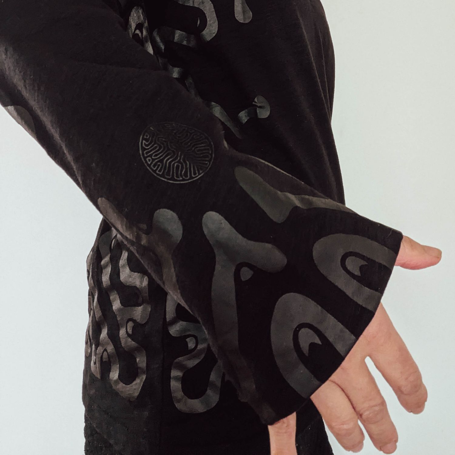 Charcoal Bamboo Long sleeve t-shirts ( UNISEX )