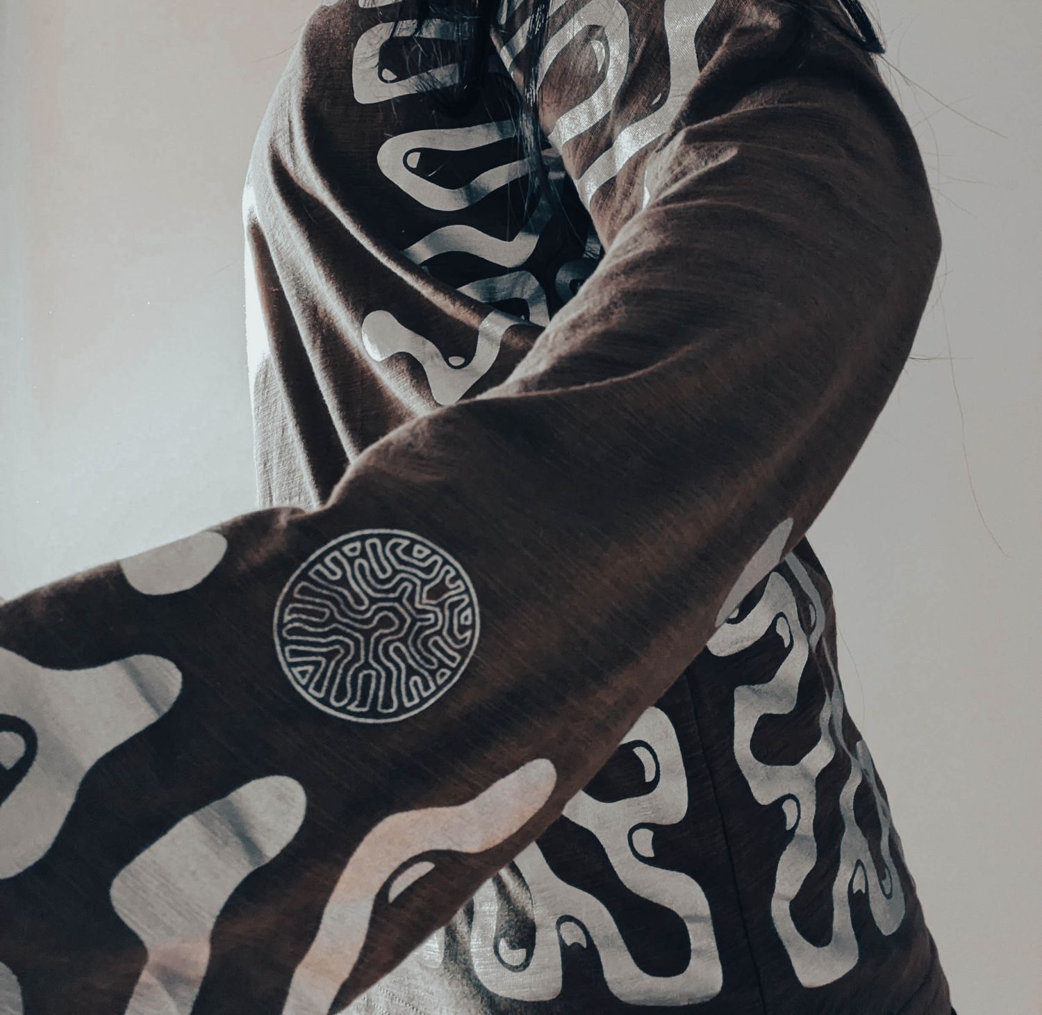 Charcoal Bamboo Long sleeve t-shirts ( UNISEX )