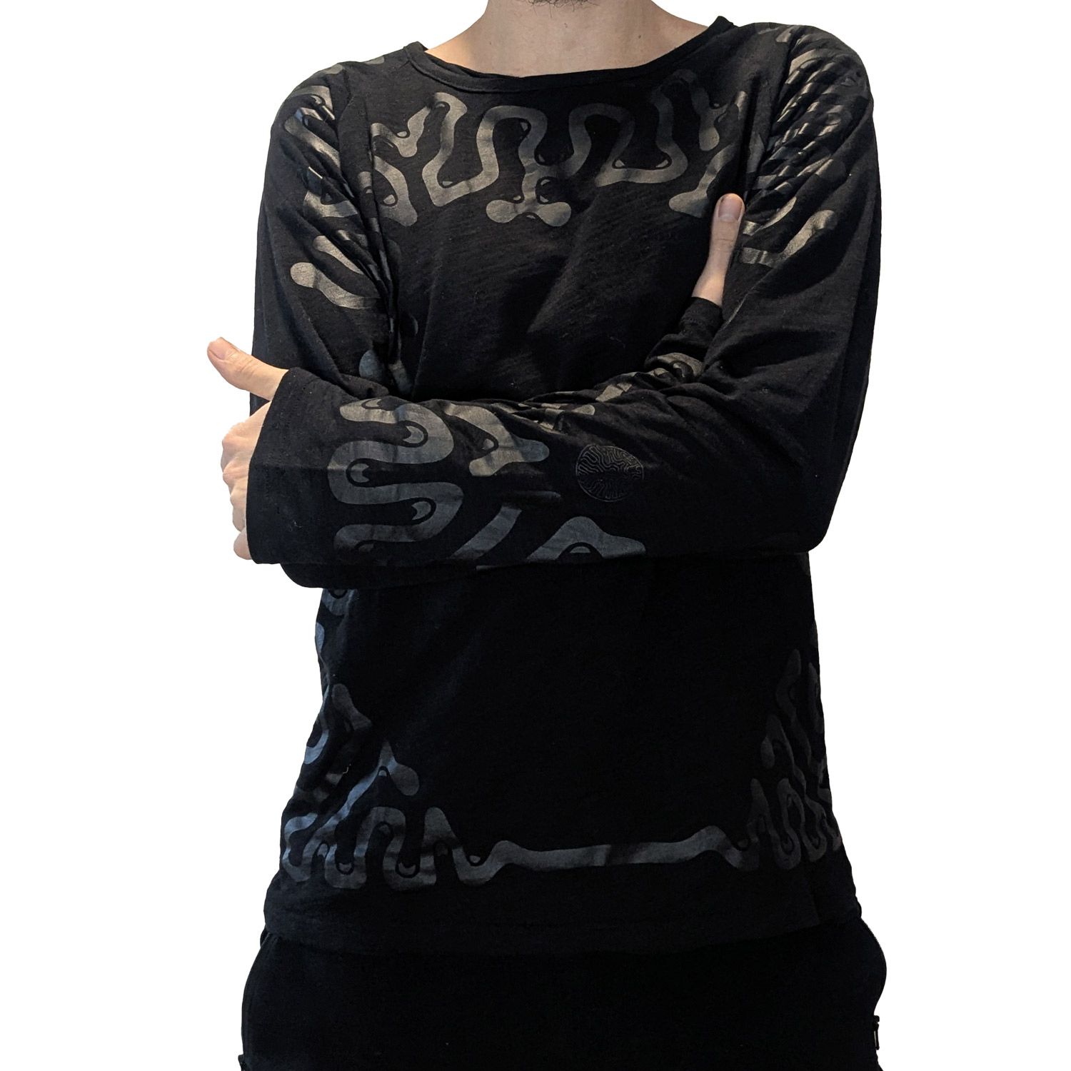 Charcoal Bamboo Long sleeve t-shirts ( UNISEX )