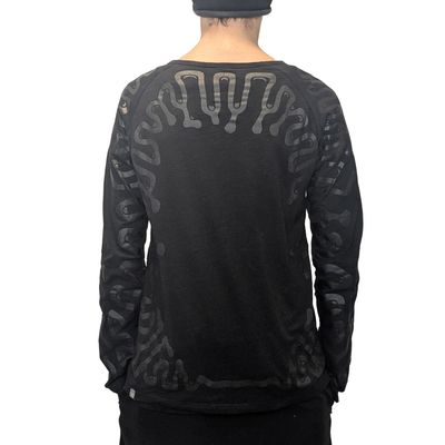 Charcoal Bamboo Long sleeve t-shirts ( UNISEX )