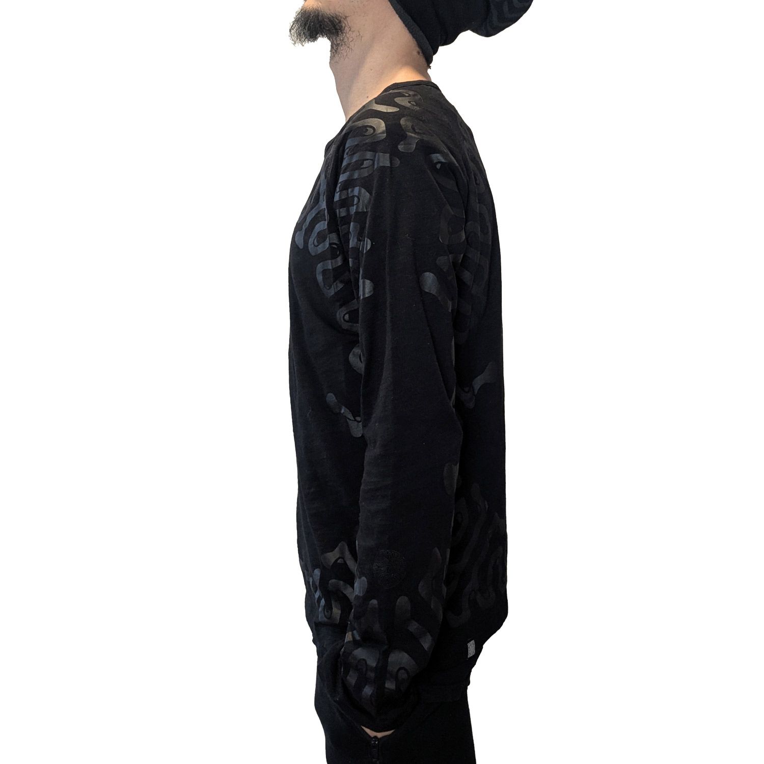 Charcoal Bamboo Long sleeve t-shirts ( UNISEX )