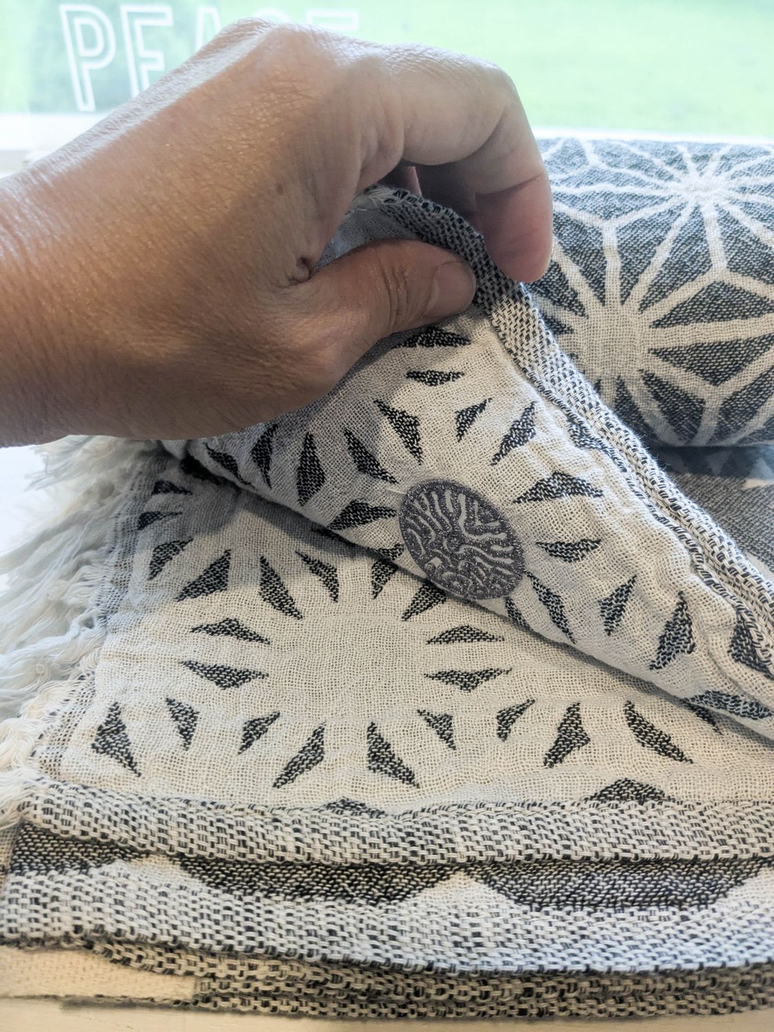 Turkish towel  ASA Charcoal