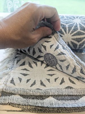 Turkish towel  ASA Charcoal