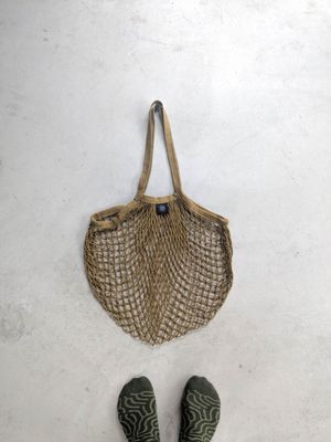 Net bag brown