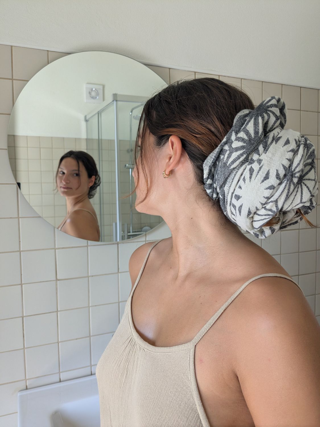 Turkish towel  ASA Charcoal