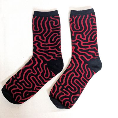 Socks Pele Red