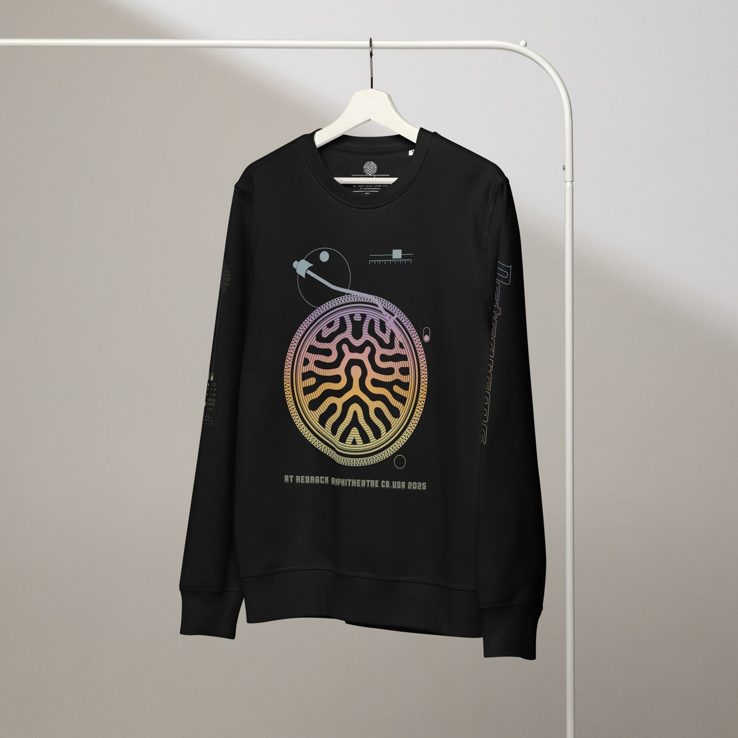 Red rock organic mid-weight sweatshirt