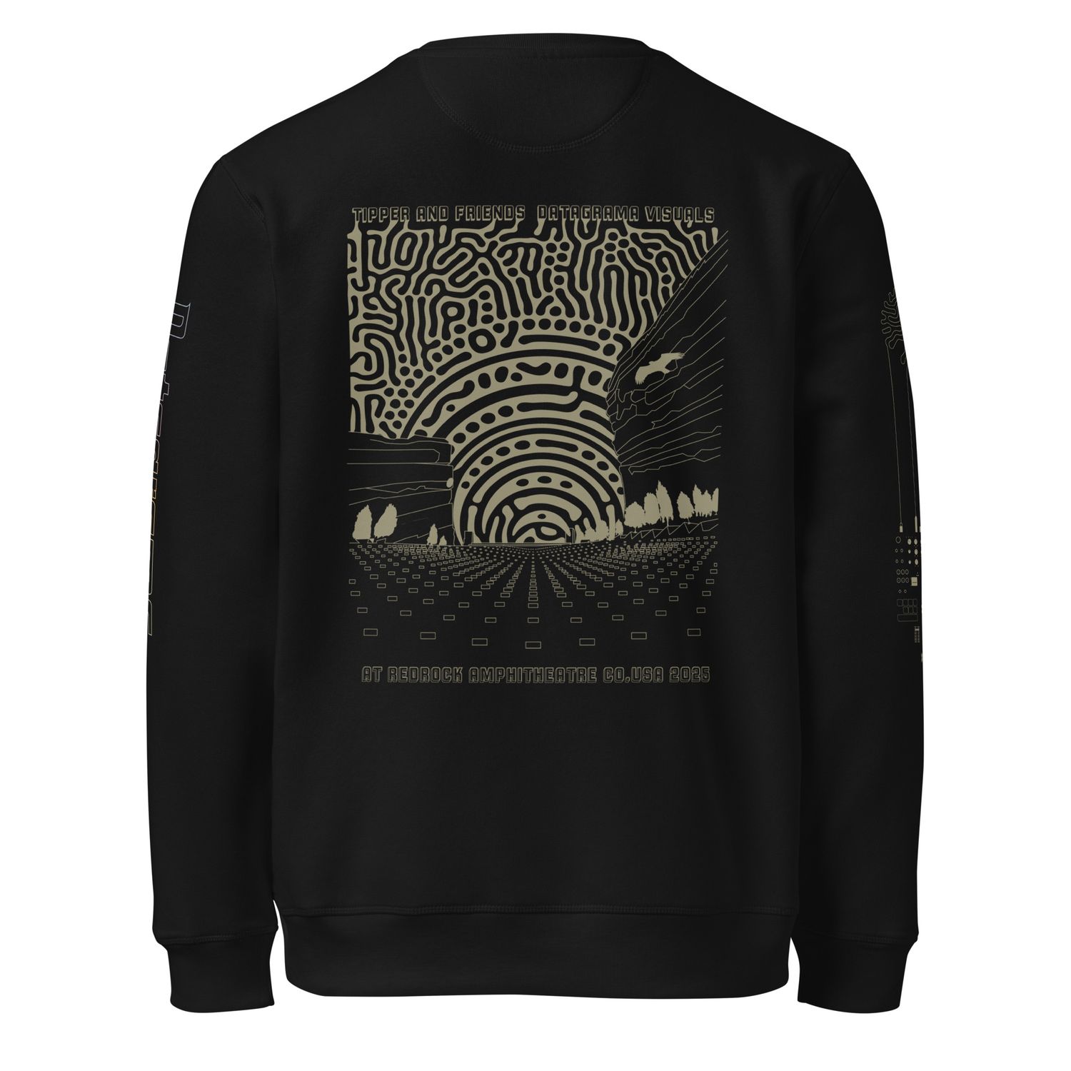 Red rock organic mid-weight sweatshirt