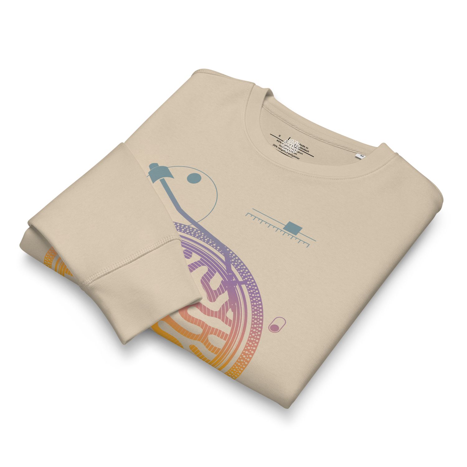 Red rock organic mid-weight sweatshirt
