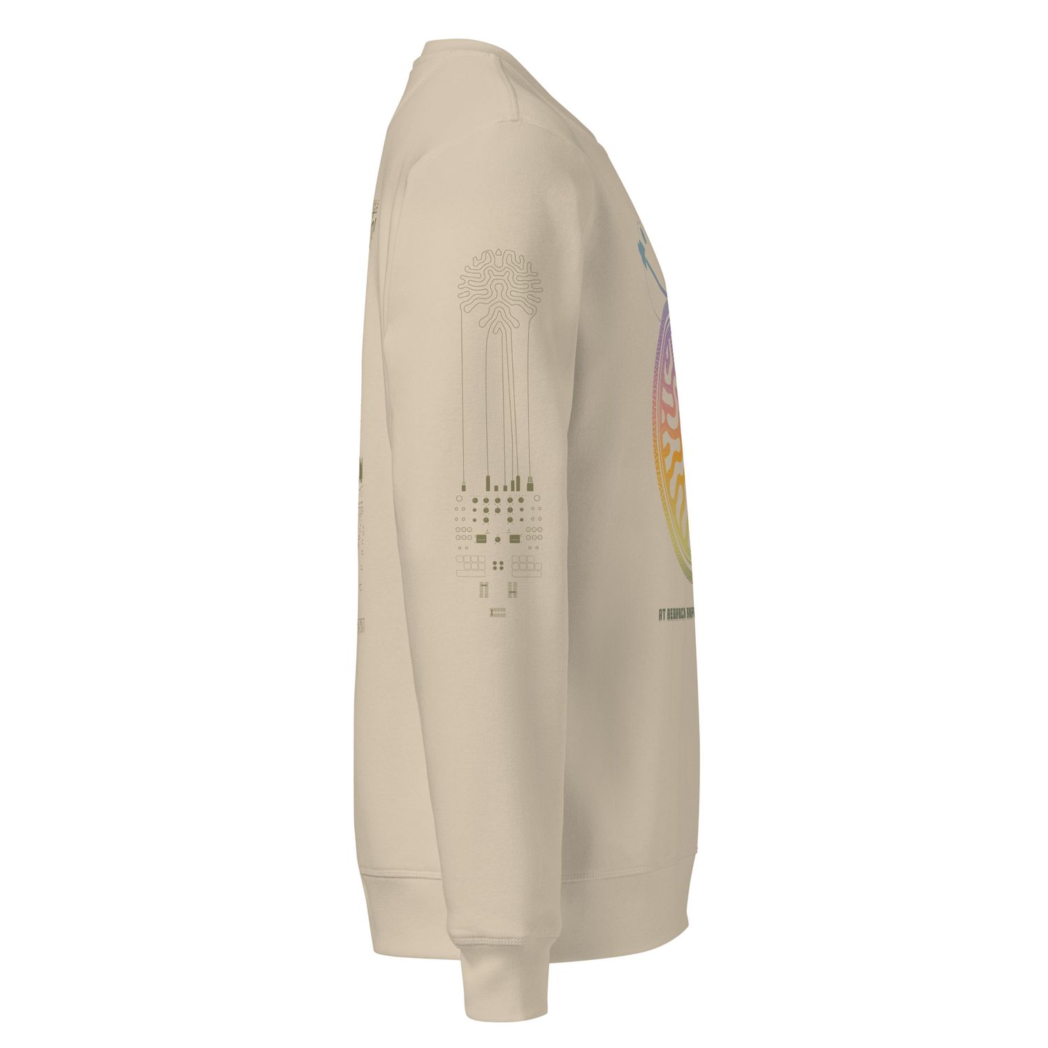 Red rock organic mid-weight sweatshirt