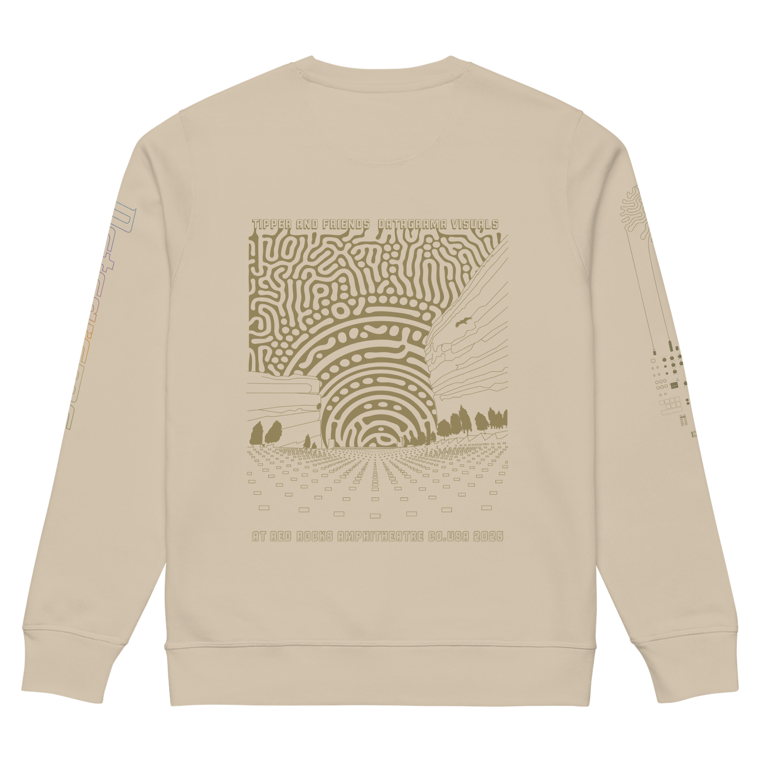 The Red Rocks organic mid-weight sweatshirt