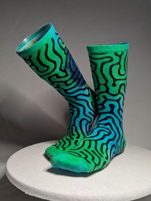 Socks Tie-dye D