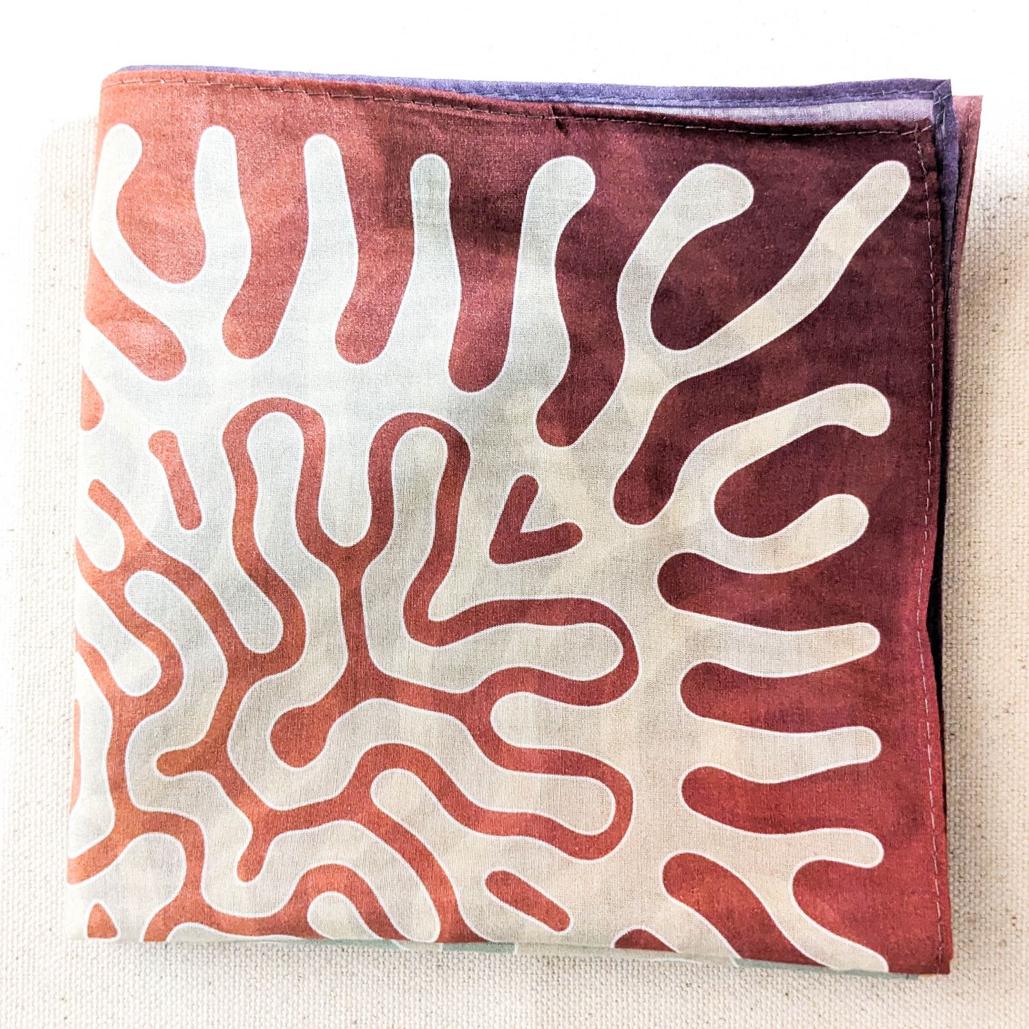 Silk + cotton bandana [Sunset}