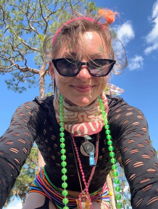 Silk + cotton bandana [Sunset}