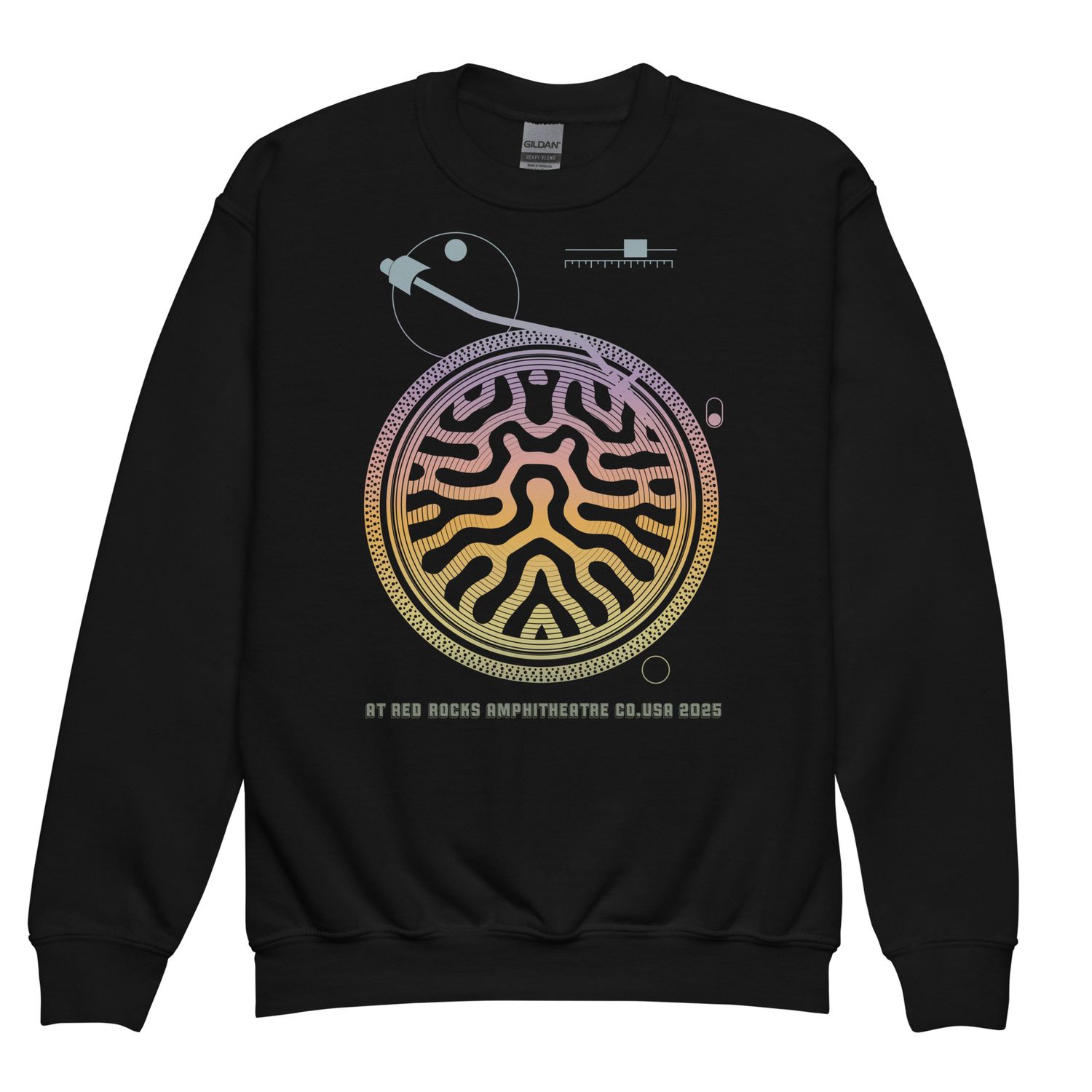 The Red Rocks Youth crewneck sweatshirt