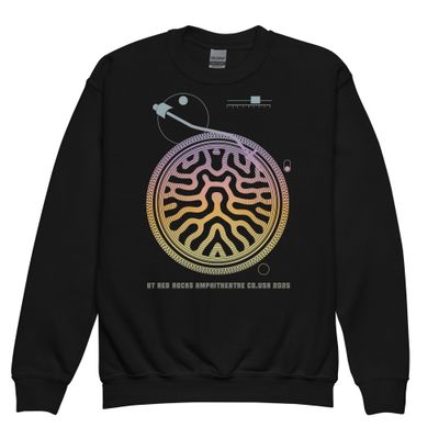 The Red Rocks Youth crewneck sweatshirt