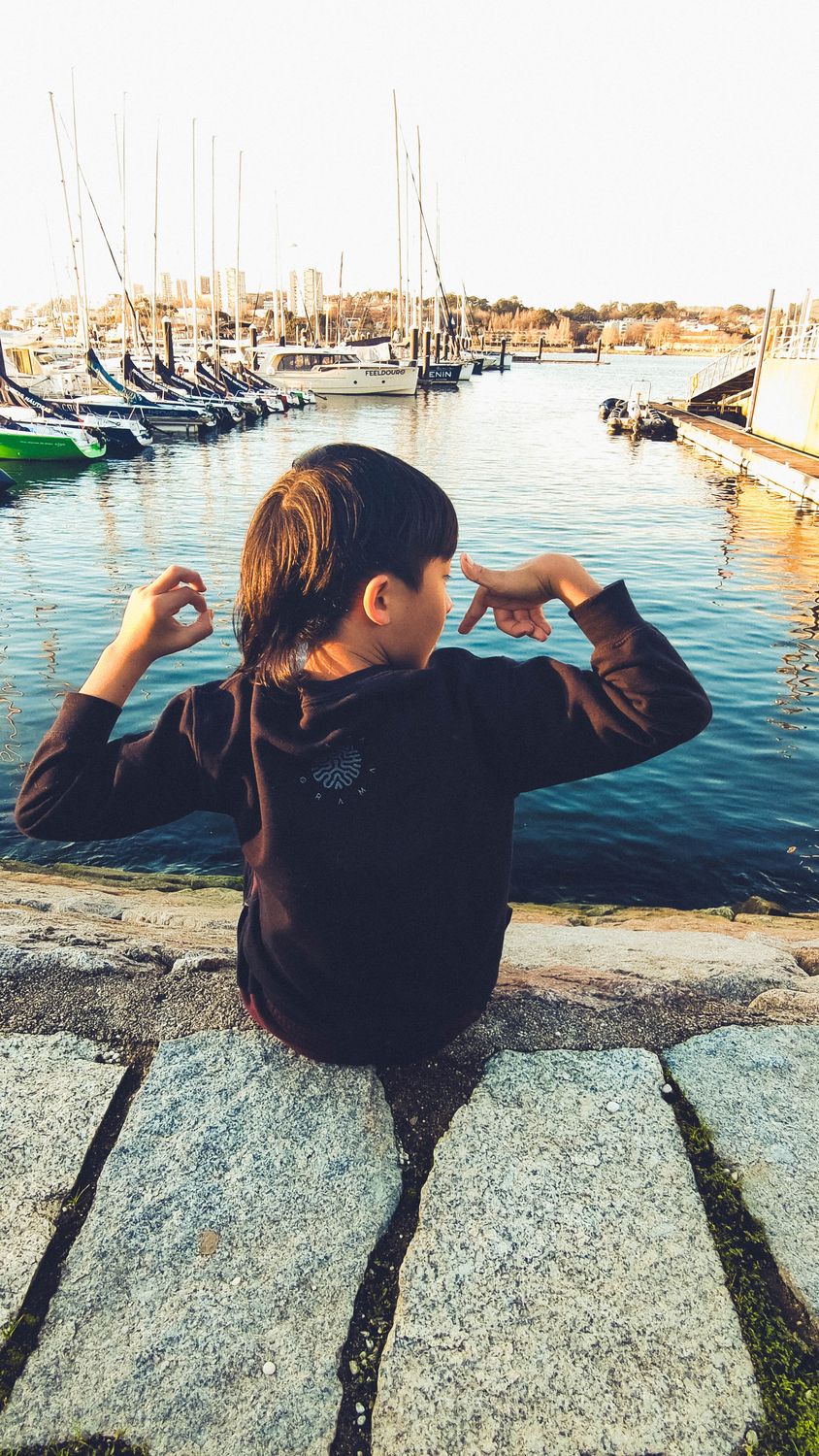 The Red Rocks Youth crewneck sweatshirt